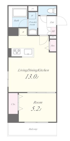 水神櫻郷レジデンス 0403号室 間取り