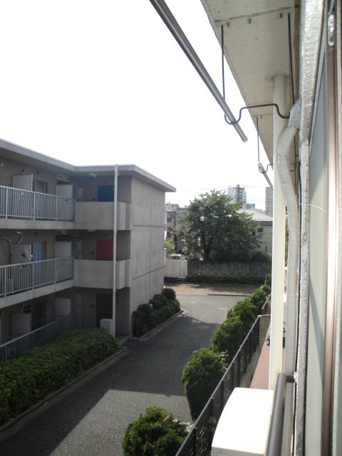 晴美マンション ベランダ