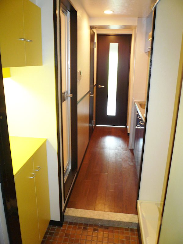 三越ゼームス坂マンション 玄関