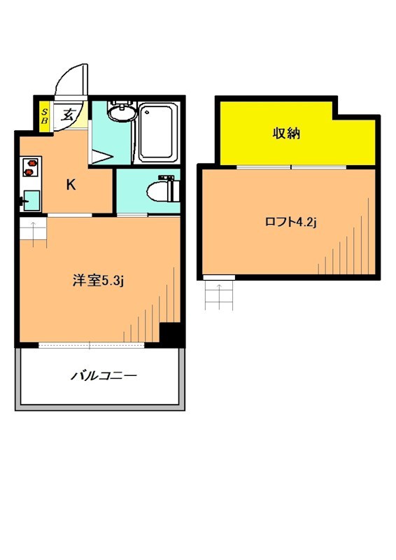 リリーレジデンス  103号室 間取り