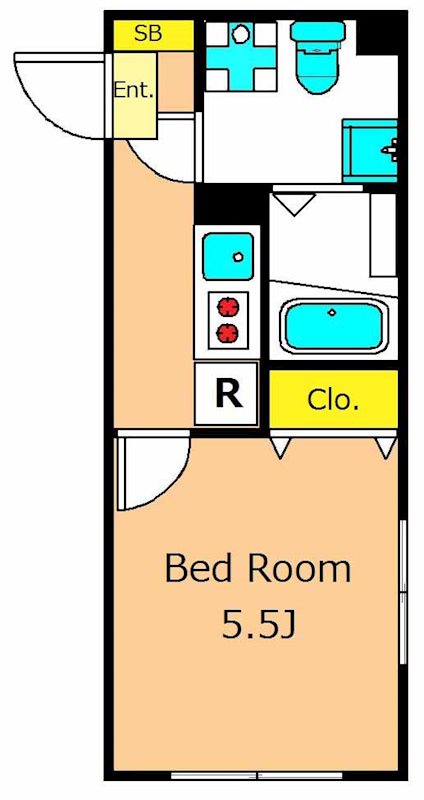 ロータス大森 403号室 間取り