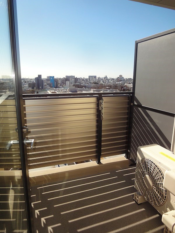 プライマル大井仙台坂 ベランダ