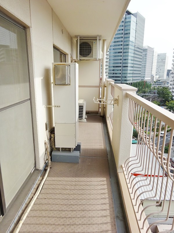 五反田南ハイツ ベランダ