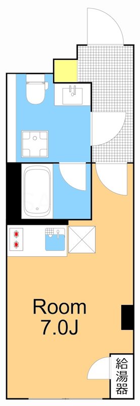 Fika大井町 203号室 間取り