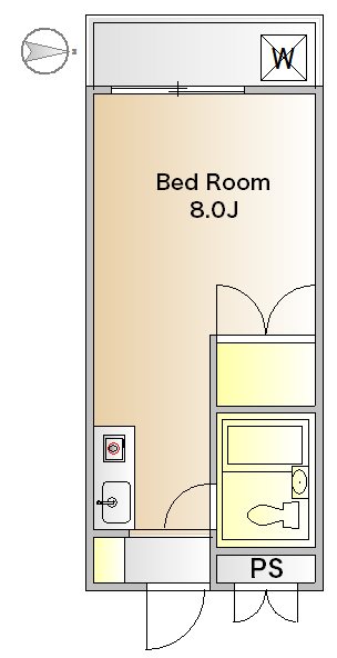 パークサイド学芸大 305号室 間取り