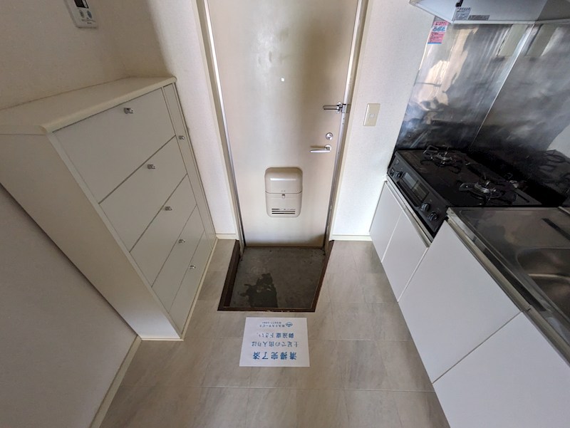 東が丘アパートメント 玄関