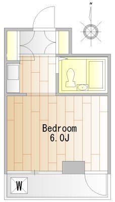 パークレーン碑文谷 206号室 間取り