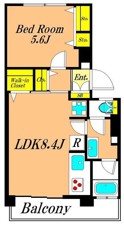 大森マンション 301号室 間取り