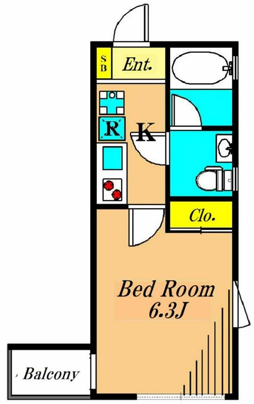 スプレンドーレ奥沢 501号室 間取り