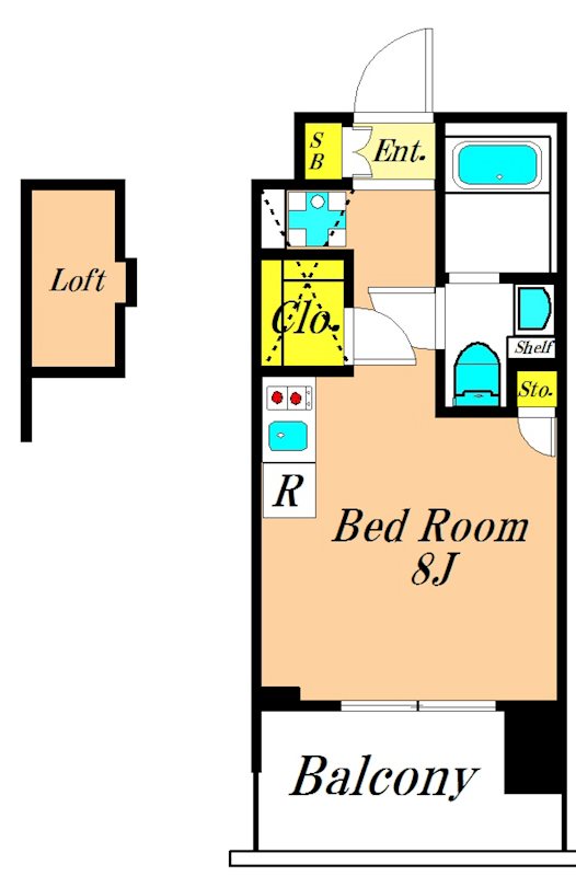 レジディア大森東 310号室 間取り