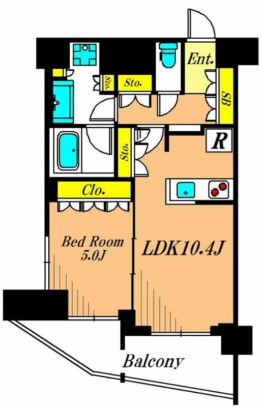 プラネソシエ大森山王 601号室 間取り
