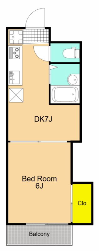 東品川マンション 301号室 間取り