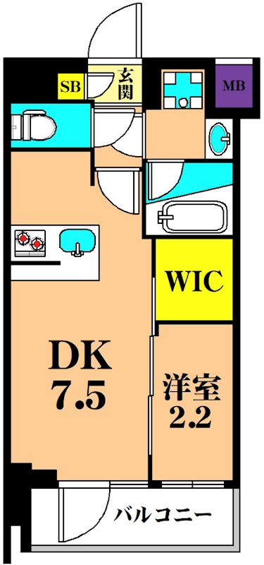 コンフォリア二葉 間取り
