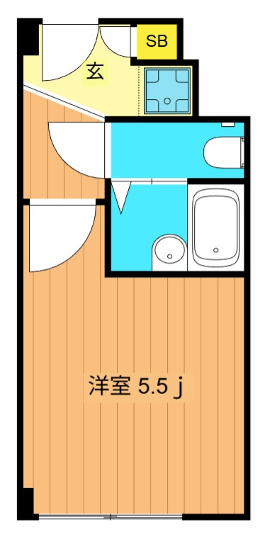 オリエントマンション品川 902号室 間取り