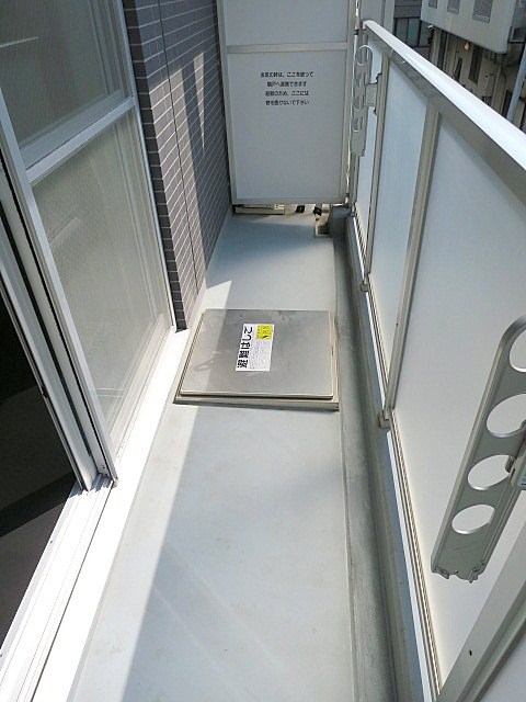 エアリーゼームス坂 ベランダ