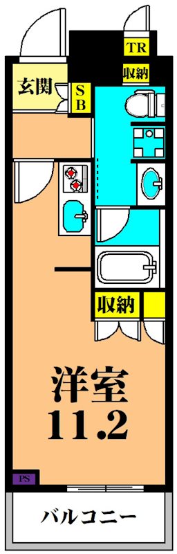 目黒第一マンションズ 902号室 間取り
