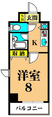 CITY SPIRE 東大井 間取り