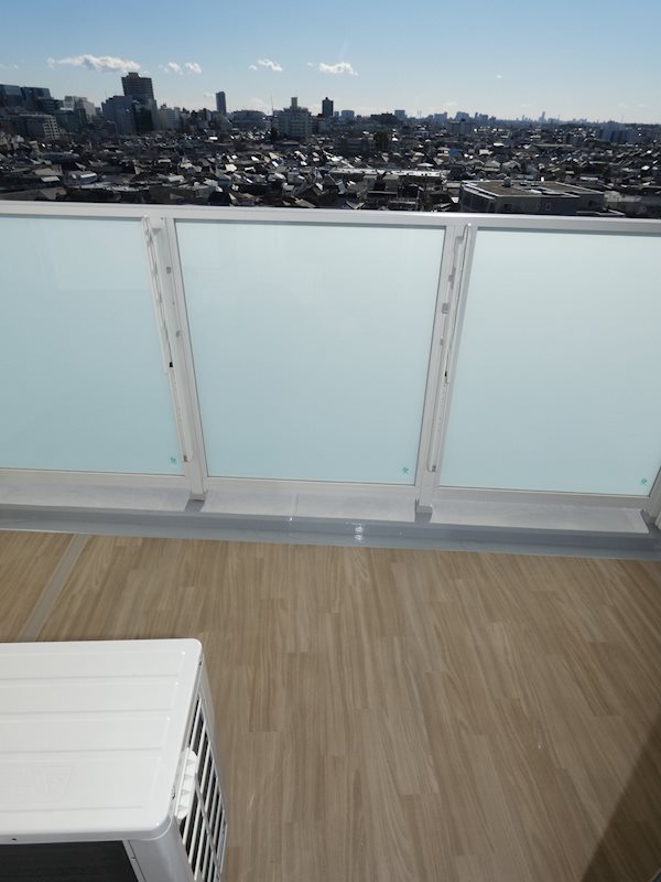 ルフォンプログレ品川大井 ベランダ