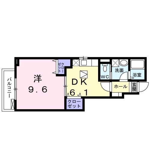 マーベラス　アネックス 102号室 間取り