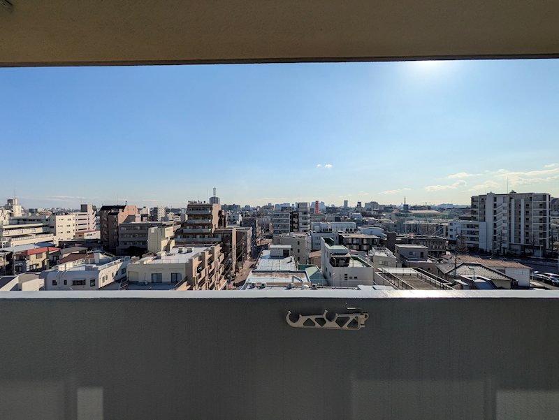 キャッスルエイト東矢口 ベランダ