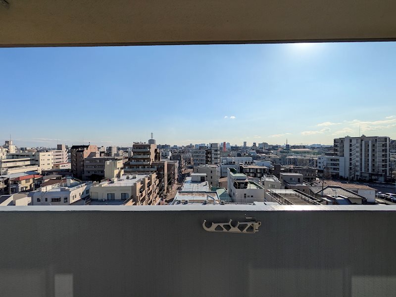 キャッスルエイト東矢口 ベランダ