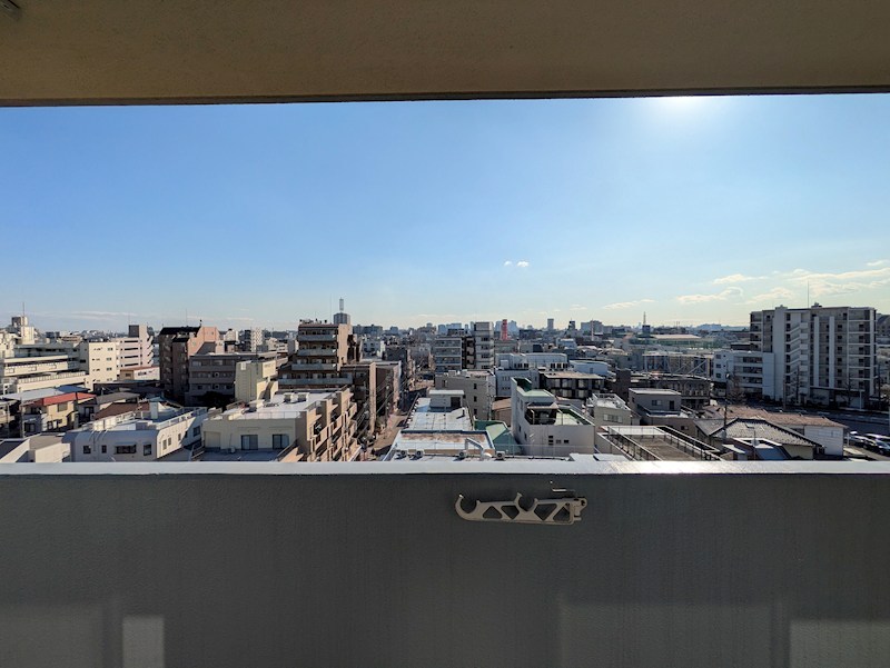 キャッスルエイト東矢口 ベランダ