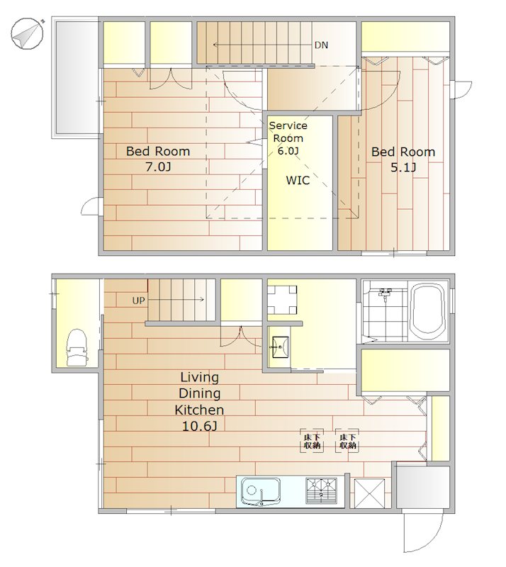上大崎４丁目戸建 間取り