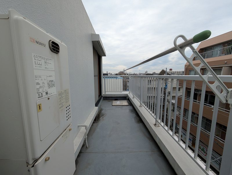 エスタシオンナカノ ベランダ