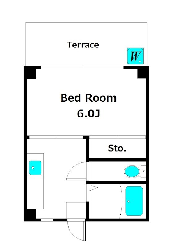 WINGARDEN大井 102号室 間取り