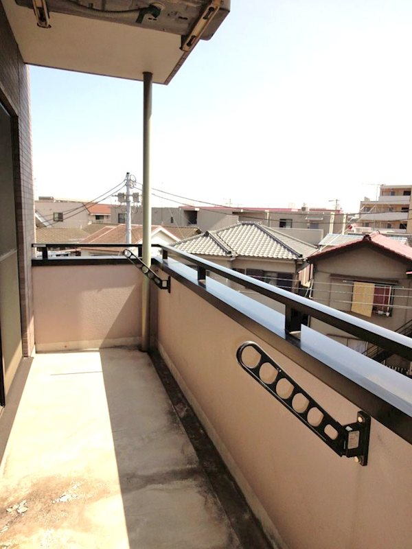 パレスフロラシオン ベランダ