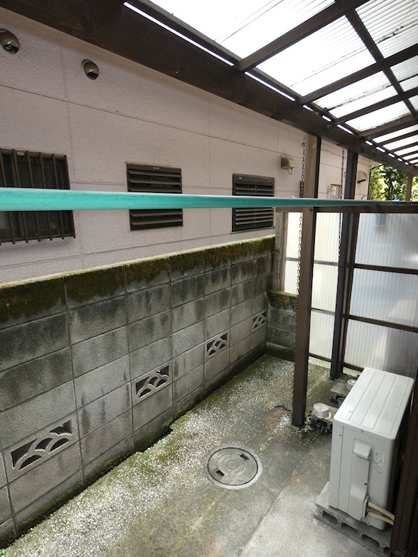 ハイムピーコック ベランダ