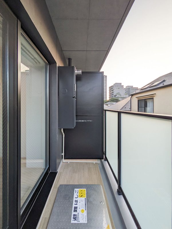 ZOOM下丸子 ベランダ