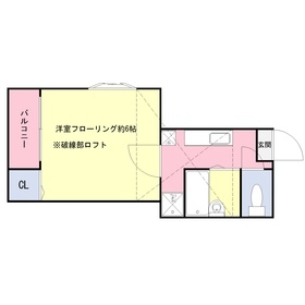 ヒルトップコート北馬込 201号室 間取り