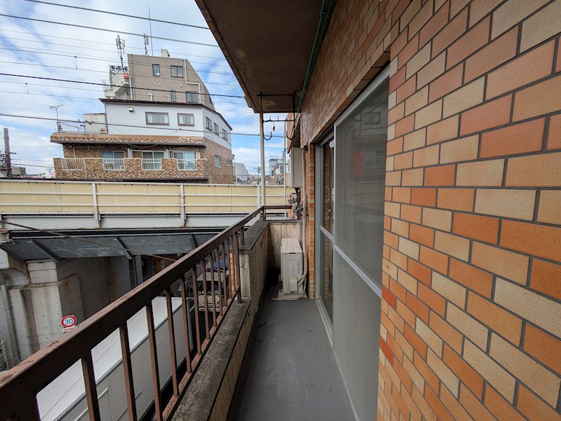 小川ビル ベランダ
