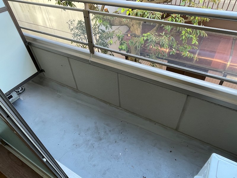 ハイツオカモト ベランダ