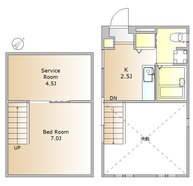 ＫＩＴ　ＡＮＮＥＸ 102号室 間取り