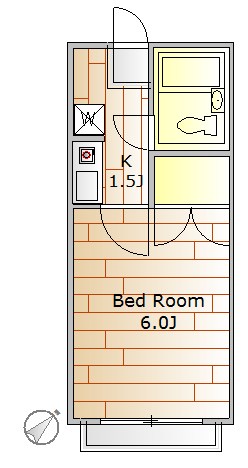 グランヴェール 103号室 間取り