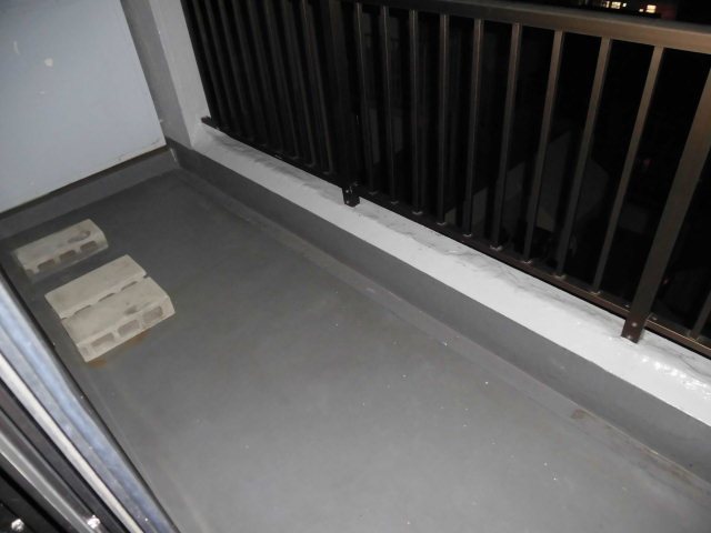 須賀マンション ベランダ