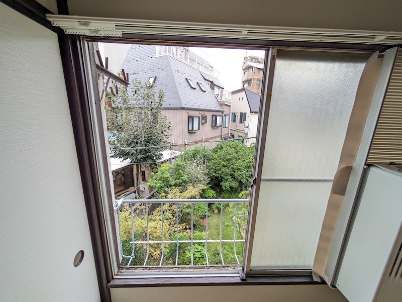 島崎荘 ベランダ
