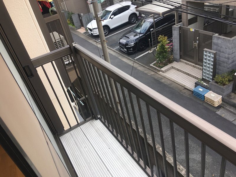 ハウゼアムマイン ベランダ