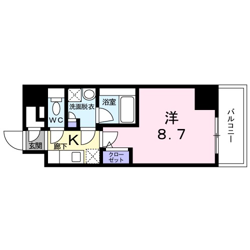 広尾ビューヒルズ 303号室 間取り