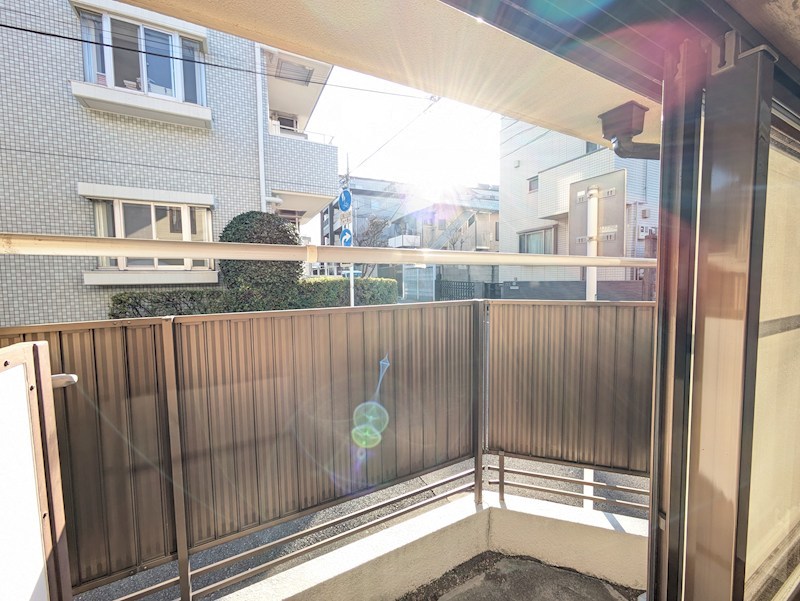 パステル童夢 ベランダ