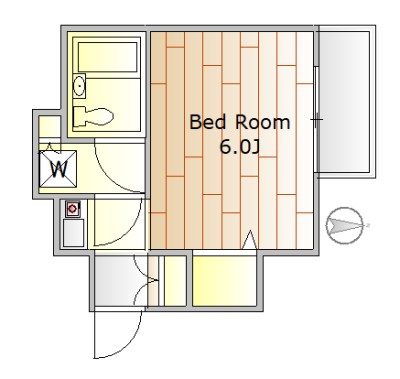 ロイヤルエクセレント学芸大 504号室 間取り