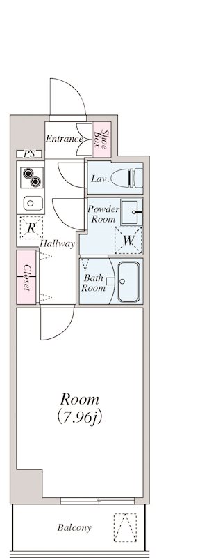 ウイングプレミア蒲田 306号室 間取り