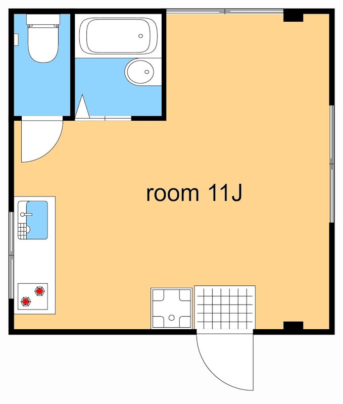 YKビル 202号室 間取り
