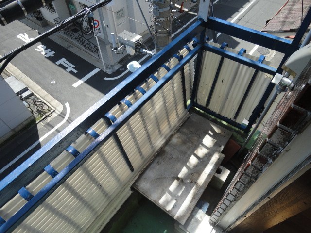 田中コーポ ベランダ