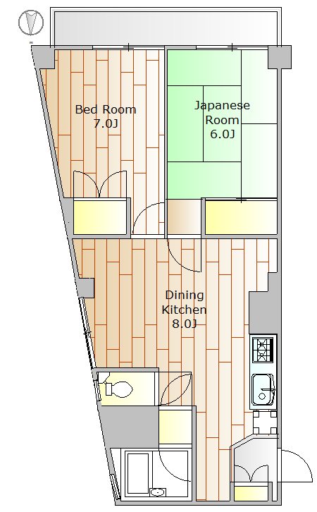 ドルフケンマート 501号室 間取り