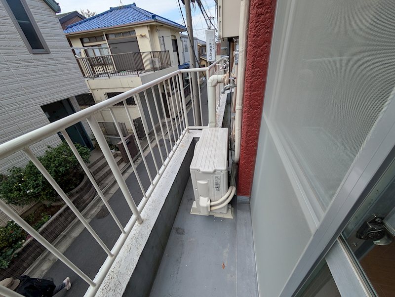 ドルチェやの ベランダ