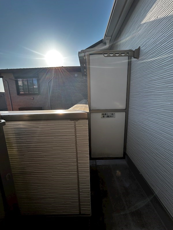 コーポ大岡山Ⅴ ベランダ