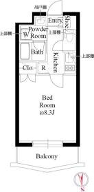 コンポジット品川金子山 203号室 間取り